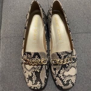 Anne Klein Snakeskin Valisty Loafer